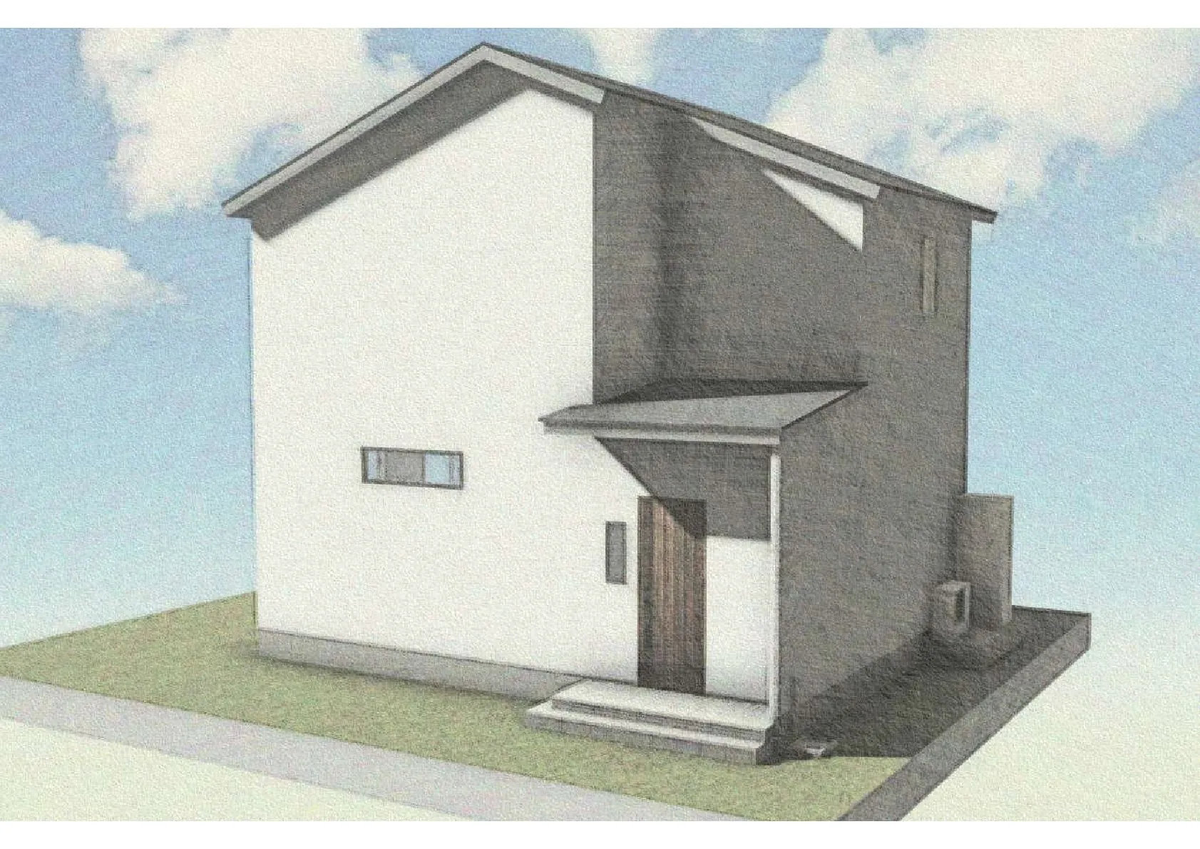 30坪二階建て