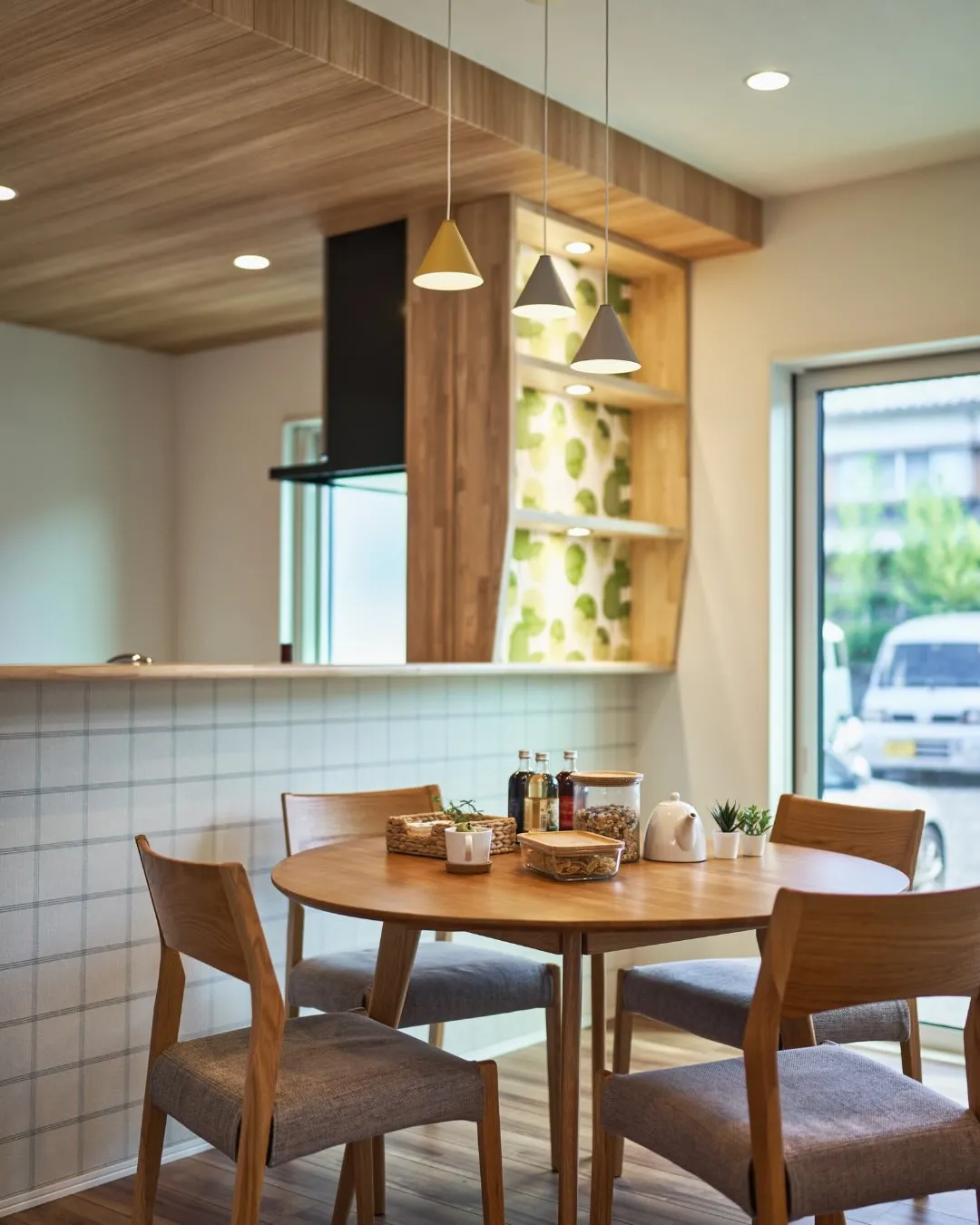 つい長居してしまう、家族のリビング。