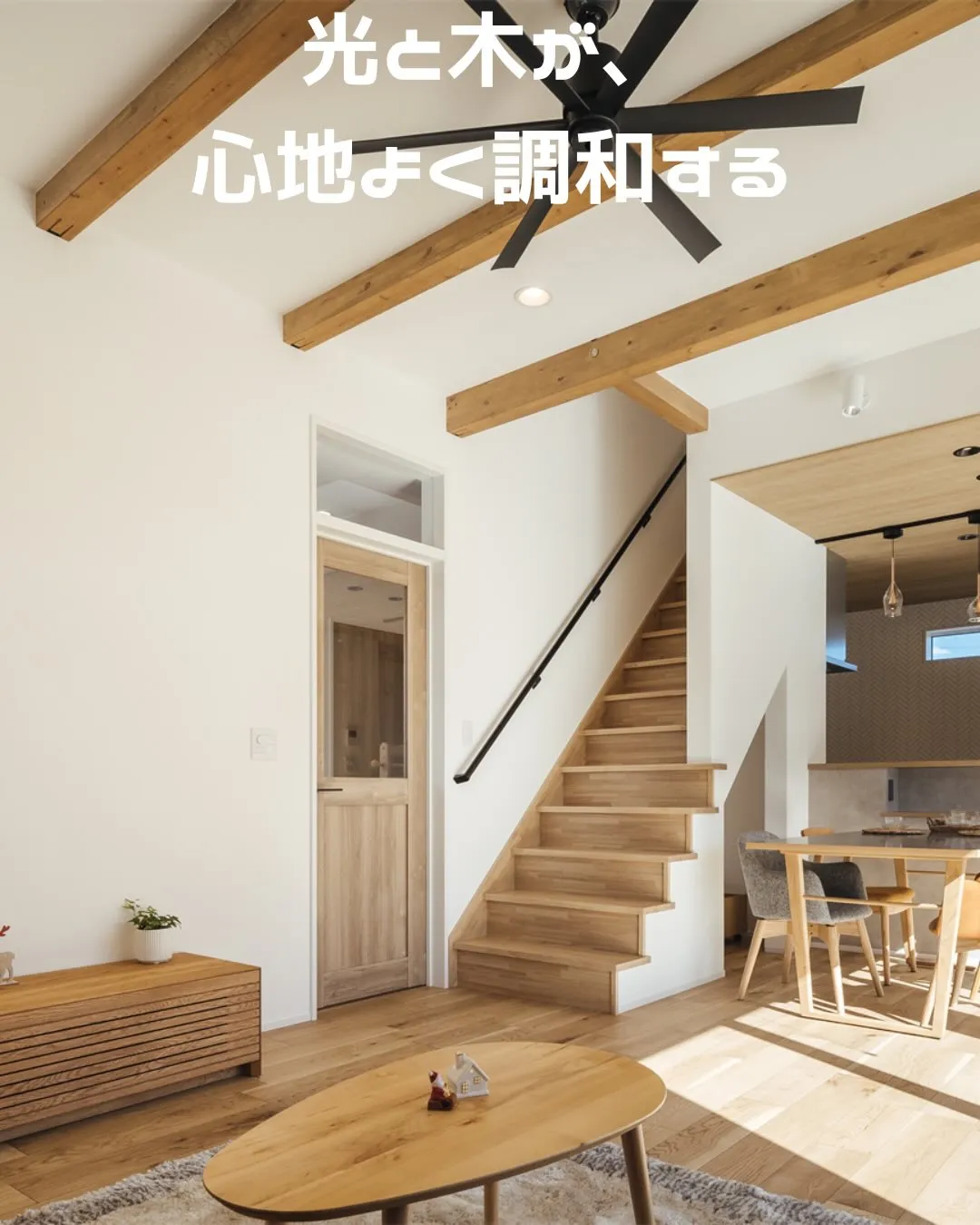 やわらかな光が、毎日の景色を変えてくれる。